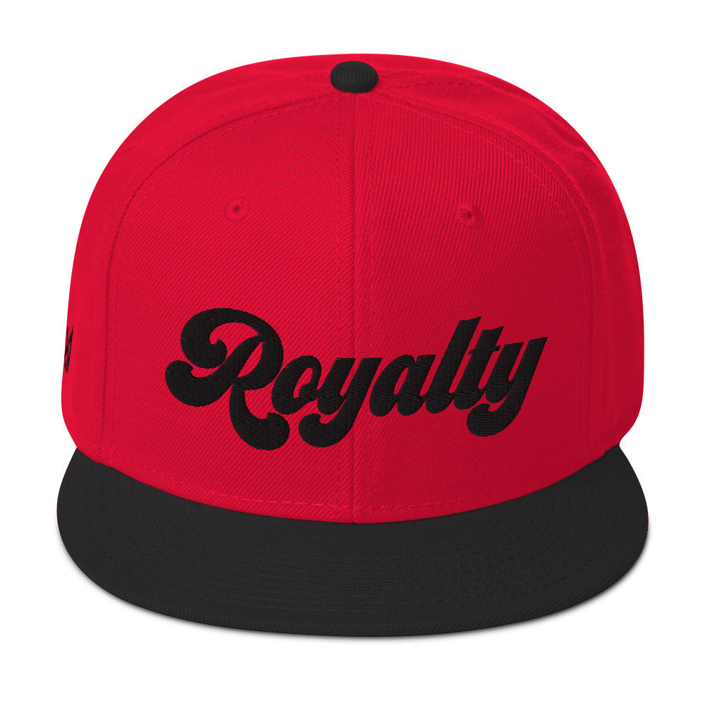 Red/Black and Black Royalty Snapback Hat