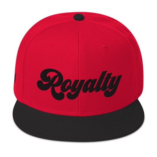 Red/Black and Black Royalty Snapback Hat